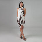 Into The Wild Zebra Animal Print Resort Cotton Sarong