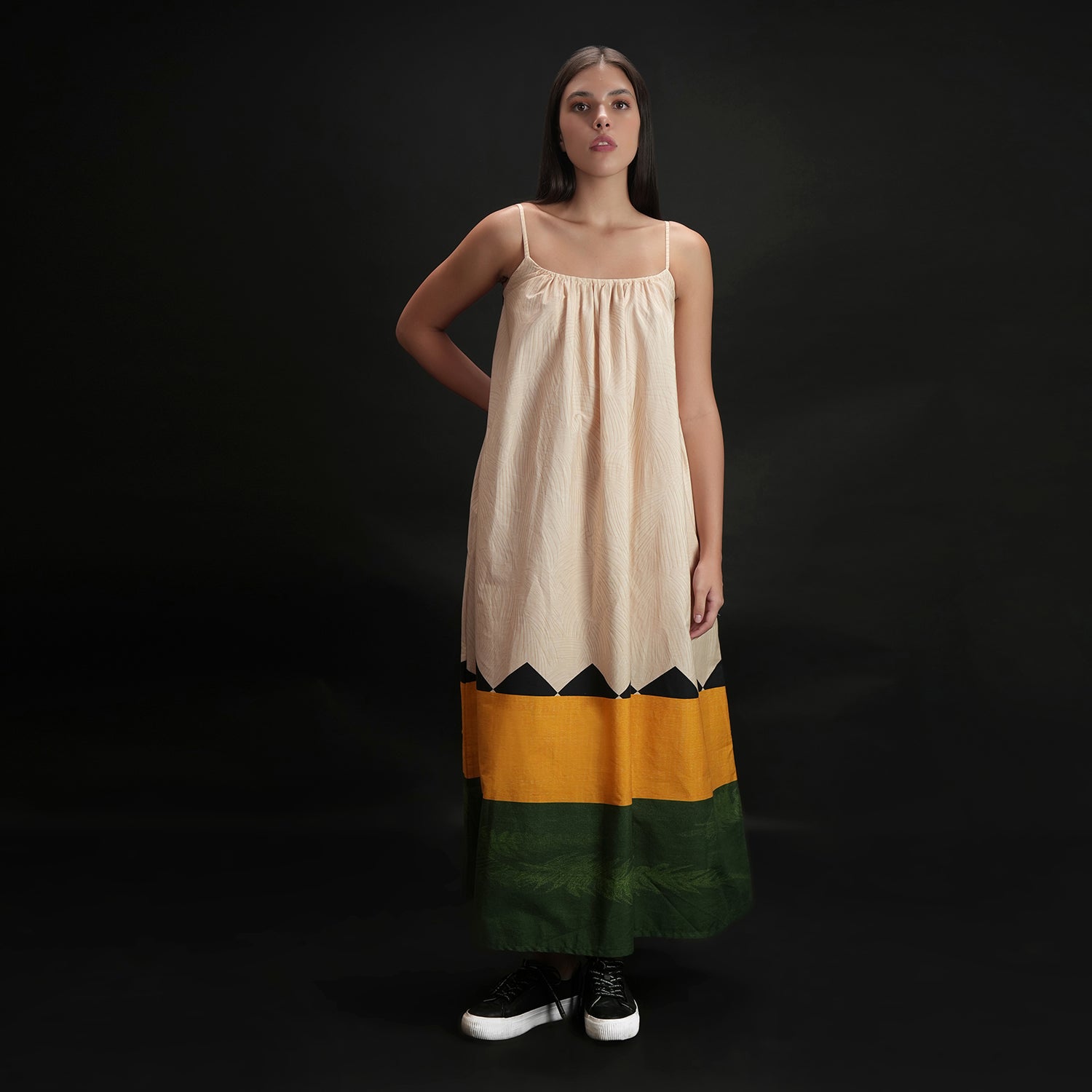 Beyond The Horizon Spaghetti Strap Maxi Dress