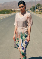 The Breeze Long Kaftan With Side Slits