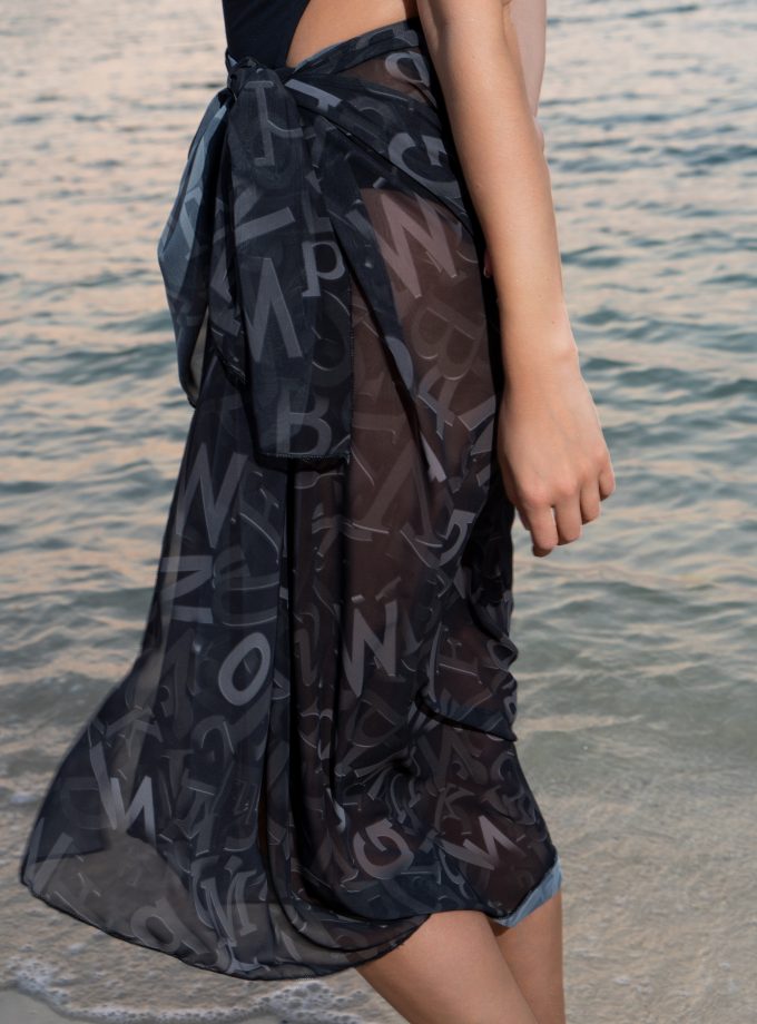 ABC Sarong Beach Cover Up-1